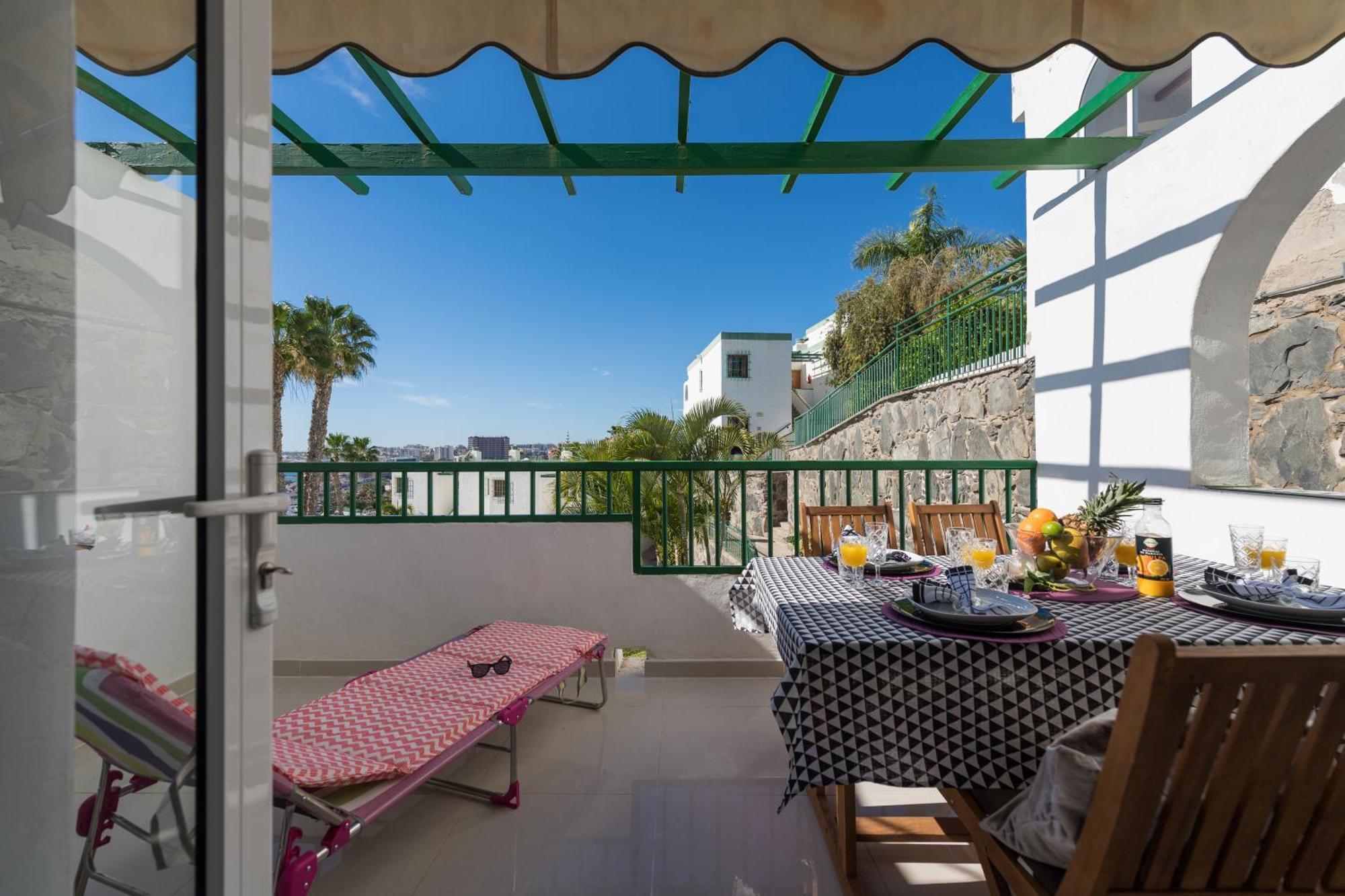 דירות San Agustín Sea View 2Br Toploctaion Heated Pool 5 Min To Beach מראה חיצוני תמונה